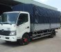 Hino XZU 2017 - Xe tải Hino XZU650 1 tấn 9 thùng kín, mui bạt