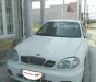 Daewoo Lanos 2002 - Cần bán xe Daewoo Lanos năm sản xuất 2002, màu trắng xe gia đình