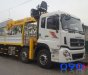 Xe chuyên dùng Xe cẩu 2018 - Bán xe tải Dongfeng 4 Chân – 17T5 – Cẩu Soosan SCS1015LS – 10 Tấn