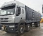 Xe tải 10000kg 2018 - Bán xe Chenglong 4 chân, màu bạc, xe nhập