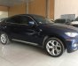 BMW X6 3.0AT 2008 - Cần bán xe BMW X6 3.0AT sản xuất năm 2008, màu xanh lam, nhập khẩu nguyên chiếc số tự động