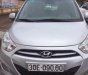 Hyundai i10   MT  2013 - Cần bán gấp Hyundai i10 MT 2013, màu bạc, xe nhập