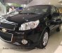 Chevrolet Aveo   MT 2018 - Bán Chevrolet Aveo MT đời 2018, màu đen giá cạnh tranh