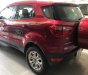 Ford EcoSport 1.5L Titanium 2017 - Bán xe Ford EcoSport 1.5L Titanium năm 2017, màu đỏ còn mới, 609 triệu