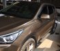 Hyundai Santa Fe 2.2AT 4WD 2016 - Cần bán Hyundai Santa Fe 2.2AT 4WD 2016, màu nâu