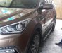 Hyundai Santa Fe 2.2L 4WD 2016 - Bán Hyundai Santa Fe 2.2L 4WD năm sản xuất 2016, màu nâu