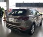 Hyundai Santa Fe 2.4  2018 - Bán Hyundai Santa Fe 2.4 full xăng, năm sản xuất 2018, màu nâu