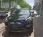 Hyundai Santa Fe 2.4L  2015 - Cần bán xe Hyundai Santa Fe 2.4L đời 2015, màu đen, như mới, giá tốt