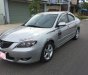 Mazda 3 1.6 MT 2004 - Cần bán lại xe Mazda 3 1.6 MT sản xuất năm 2004, màu bạc, giá chỉ 247 triệu