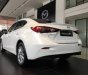 Mazda 3 AT 2018 - Bán xe Mazda 3 1.5L AT 2018 màu trắng mới 100% tại Showroom Mazda An Giang, phụ kiến hấp dẫn, hỗ trợ khách hàng tối đa