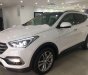 Hyundai Santa Fe 2018 - Cần bán lại xe Hyundai Santa Fe đời 2018, màu trắng