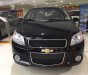 Chevrolet Aveo LT MT 2018 - Bán ô tô Chevrolet Aveo LT MT năm 2018, màu đen, giá giảm siêu tốt không đâu rẻ hơn