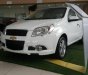 Chevrolet Aveo LT 1.4 MT 2018 - Cần bán xe Chevrolet Aveo LT 2018, màu trắng