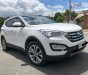 Hyundai Santa Fe 2.4L 4WD 2015 - Bán Hyundai Santa Fe 2.4 AT sản xuất 2015, màu trắng