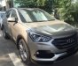 Hyundai Santa Fe   2018 - Bán xe Hyundai Santafe 2018 xăng, trắng + vàng