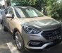 Hyundai Santa Fe   2018 - Bán xe Hyundai Santafe 2018 xăng, trắng + vàng