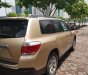 Toyota Highlander LE 2011 - Bán Toyota Highlander LE 2011, màu vàng, nhập khẩu nguyên chiếc Mỹ, xe siêu đẹp