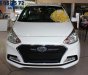 Hyundai Grand i10 2018 - Hyundai I10 2 đầu 1.2L MT màu trắng với giá cực tốt, hỗ trợ đăng kí Grab miễn phí