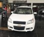 Chevrolet Aveo MT  2018 - Cần bán Chevrolet Aveo sản xuất năm 2018, màu trắng, 459 triệu