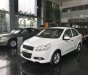Chevrolet Aveo MT  2018 - Cần bán Chevrolet Aveo sản xuất năm 2018, màu trắng, 459 triệu