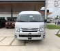 Toyota Hiace Diesel 2018 - Toyota Vũng Tàu bán Hiace Diesel 2018, 15 chỗ, màu bạc, nhập khẩu