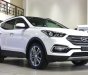 Hyundai Santa Fe 2018 - Bán Santa Fe 2018 màu trắng, full xăng, xe có sẵn giao ngay, hỗ trợ vay NH lãi suất cực ưu đãi