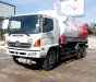 Hino FC 2016 - Bán xe chở xăng dầu Hino 12 khối, màu trắng