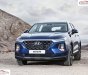 Hyundai Santa Fe   2018 - Bán xe Hyundai Santa Fe năm 2018, màu xanh lam