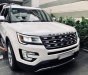 Ford Explorer Ecoboost limited 2016 - Cần bán gấp Ford Explorer sản xuất 2016 màu trắng, giá 2 tỷ 199 triệu, nhập khẩu