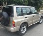 Suzuki Vitara G 2003 - Bán xe Suzuki Vitara 2003 màu ghi hồng, số sàn, hai cầu