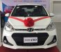 Hyundai Grand i10  1.2 AT 2018 - Cần bán xe Hyundai Grand i10 1.2 AT sản xuất năm 2018, màu trắng  