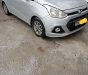 Hyundai Grand i10  1.0 MT 2014 - Bán xe Hyundai Grand i10 1.0 MT năm sản xuất 2014, màu bạc 