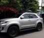 Toyota Fortuner   2015 - Cần bán xe Fortuner máy xăng, màu bạc 2015, biển số cực đẹp, xe cực hoàn hảo