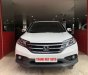 Honda CR V  2.4   2013 - Bán Honda CR V 2.4 đời 2013, màu trắng, bao check hãng