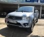 Mitsubishi Triton GLS 4x4 AT 2014 - Bán xe Mitsubishi Triton GLS 4x4 AT 2014, màu bạc, sơn zin 90%