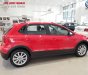 Volkswagen Polo Cross 2018 - Bán xe Wolkswagen Polo Cross màu đỏ, xe đô thị nhập khẩu Châu Âu chính hãng/ hotline: 090.898.8862