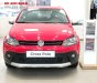 Volkswagen Polo Cross 2018 - Bán xe Wolkswagen Polo Cross màu đỏ, xe đô thị nhập khẩu Châu Âu chính hãng/ hotline: 090.898.8862