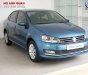 Volkswagen Polo 2018 - Xe Volkswagen Polo Sedan, màu xanh dương chính hãng, trả góp 90% nhận xe ngay/ hotline: 090.898.8862