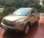 Honda CR V 2.4 2009 - Cần bán gấp Honda CR V đời 2009 màu vàng, giá 519 triệu