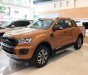 Ford Ranger Wildtrack 2.0 Bi-Turbo 4x4 2018 - Bán xe Ford Ranger 2.0 Bi-Turbo 4x4, 2018, màu cam, nhập khẩu, xe đẹp giá tốt giao ngay