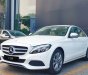 Mercedes-Benz C class C200 2018 - Cần bán xe Mercedes C200 đời 2018, màu trắng, nội thất be