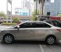 Toyota Vios E 2017 - Toyota Sure (091.118.6366): Bán Toyota Vios E số tự động, sản xuất 2017, màu vàng cát