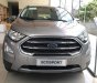 Ford EcoSport Titanium 1.0L AT 2018 - Ford EcoSport titanium đời 2018, màu bạc, giảm 40tr gói phụ kiện chính hãng