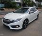 Honda Civic 1.5 Top Turbo 2017 - Bán Honda Civic 1.5 Turbo đời 2017, màu trắng, xe nhập