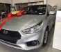 Hyundai Accent   MT Base   2018 - Bán ô tô Hyundai Accent MT Base năm sản xuất 2018, màu bạc, giao xe ngay