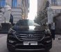 Hyundai Santa Fe CRDI 4WD 2.2AT 2017 - Bán ô tô Hyundai Santa Fe CRDI 4WD 2.2AT 2017, màu đen số tự động