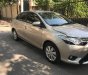 Toyota Vios g 2017 - Bán Toyota Vios 1.5 G, số tự động, máy CVT, sản xuất tháng 11-2017 màu vàng cát, nội thất kem cực mới, xe chính chủ