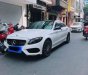 Mercedes-Benz C class  C300 AMG   2018 - Bán xe C300 AMG 245HP màu trắng, nội thất đỏ, ĐK 2018