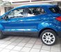 Ford EcoSport  Titanium 1.0L AT 2018 - Bán ô tô Ford EcoSport Tita 1.0 Ecoboost đời 2018, màu xanh lam, đủ màu, vay 90%, thủ tục nhanh gọn