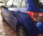 Hyundai Grand i10   1.0 MT Base 2014 - Cần bán gấp Hyundai Grand i10 1.0 MT Base sản xuất năm 2014, màu xanh lam, nhập khẩu, giá chỉ 250 triệu